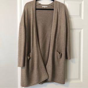 OAK + FORT Wool Cashmere Knit Cardigan